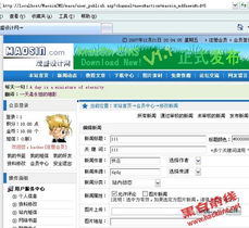 發掘maosincms網站系統漏洞與測試