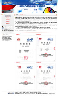 一個涂料廠的網站設計