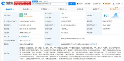 奇點(diǎn)汽車安徽公司被列入經(jīng)營(yíng)異常名錄鳳凰網(wǎng)安徽 鳳凰網(wǎng)
